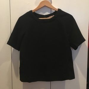 Black Shortsleeve Dress Shirt